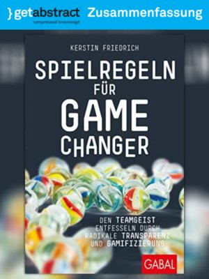 cover image of Spielregeln für Game Changer (Zusammenfassung)